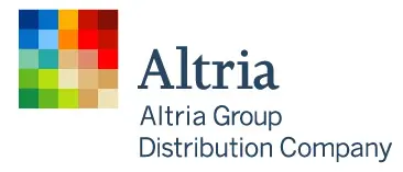 A logo for altria group of companies.